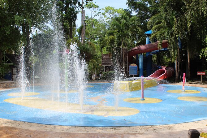 Dunn's River Park & Blue Hole Waterfall Combo from Montego Bay - Lunch, snacks, and the food stop that keeps the day human