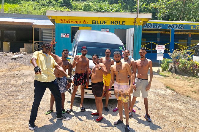 Explore Montego bay Jamaica toMartha Brae Rafting &Blue Hole Tour - How the Montego Bay to Martha Brae and Blue Hole day flows