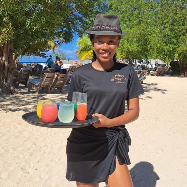 Falmouth: Bamboo Beach Club & Dunn's River Falls - Dunn’s River Falls: the real workout on natural limestone