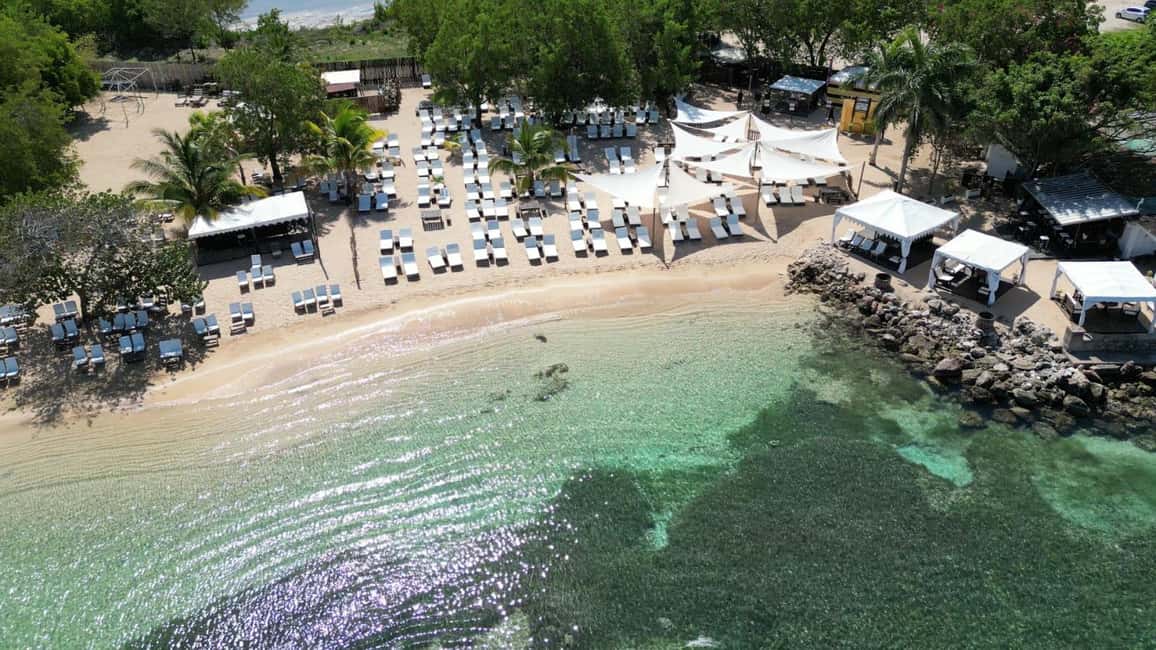 Falmouth: Jungle River Tubing & Bamboo Beach Club with Lunch - The 4-course tapas lunch: good value, with one timing gotcha