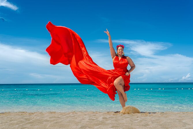 Flying Dress Photoshoot at Doctors Cave Beach Montego Bay Jamaica - Key Highlights You’ll Care About