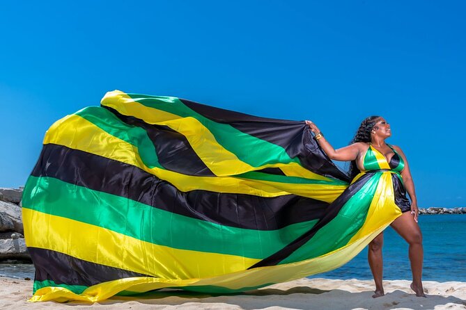 Flying Dress Photoshoot at Doctors Cave Beach Montego Bay Jamaica - What Happens During Your 45-Minute Photoshoot