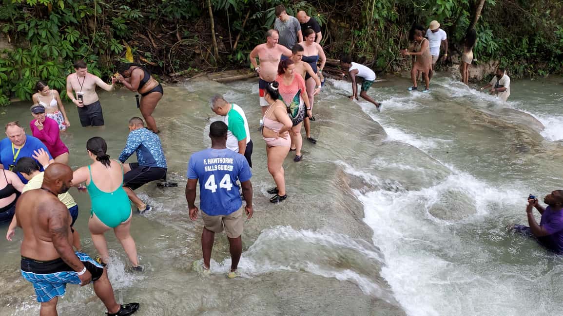 From Montego Bay: Dunn’s River Falls Experience - Water massage and natural pools: the soothing part after the climb
