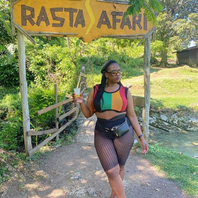 From Montego Bay/Negril: RastaSafari UTV Experience - Fresh fruit and plant talk: a sensory way to learn village life