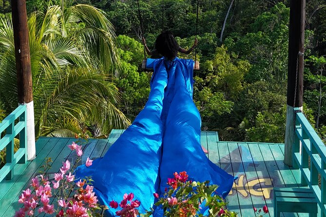 Giant Bali Inspired Swing - Where to Meet: Ocho Rios Jerk Centre