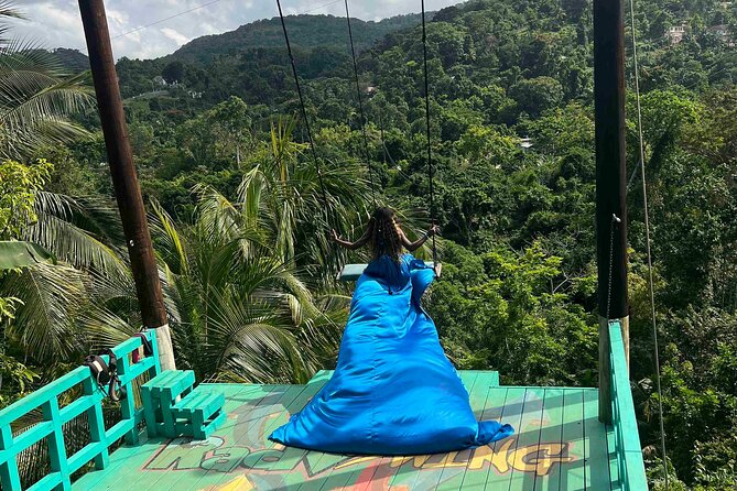 Giant Bali Inspired Swing - Views Worth the Price: Rivers, Mountains, and Green Jungle