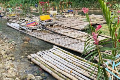 Great River Bamboo Rafting and Bird Sanctuary Combine Tour From Montego Bay - Lethe Estate Bamboo Rafting on a 30ft handcrafted raft
