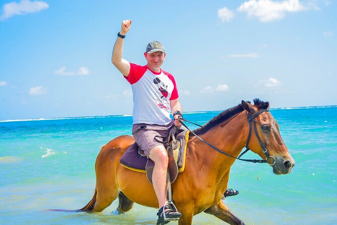 Half day Horse Back Riding and Bamboo Rafting Experience from Ocho Rios - Horseback riding from countryside views to ocean wading