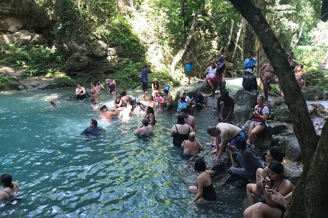 Horseback Ride, Blue Hole, Secret Falls, River Rafting & Tubing - Blue Hole Mineral Springs and Secret Falls: How the Water Time Really Plays