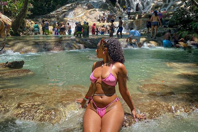 Horseback Ride , Dunns River Falls & Blue Hole From Montego Bay - Blue Hole Secret Falls: Rope Swings and Cliff Jump Options