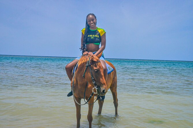 Horseback riding & bluehole secret falls from Montego Bay - Birthday energy: balloons and a local toast idea