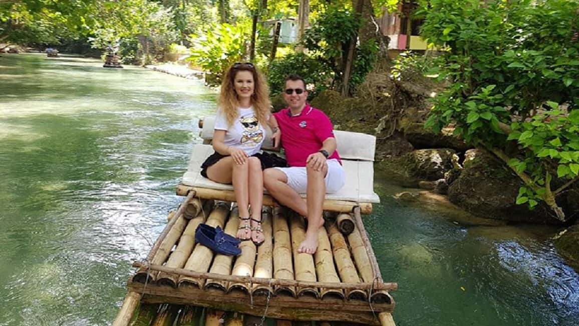 Jamaica: Bamboo Rafting on the Martha Brae - The 30-foot bamboo raft on the Martha Brae: the ride you’ll picture later