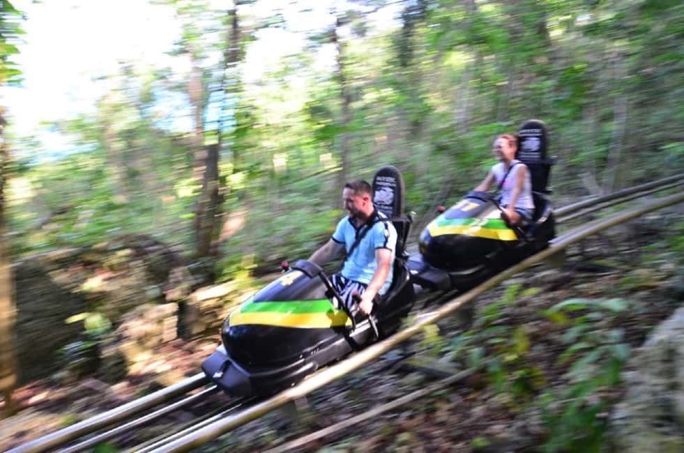 Jamaica: Bobsled and Dunn's River Falls Adventure Tour - Getting picked up in Clarendon Parish and heading toward Ocho Rios
