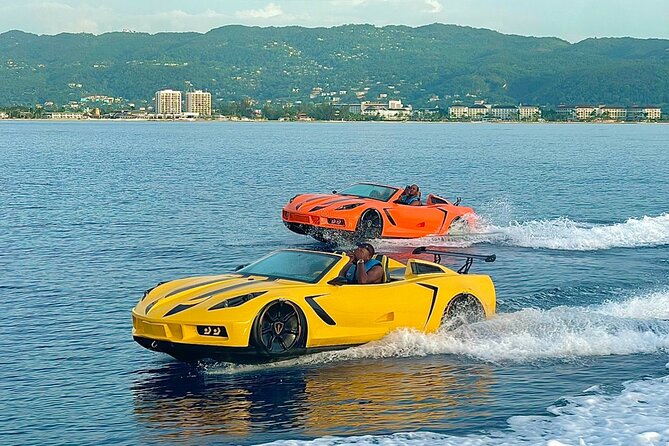 Jet Car Experience in Montego Bay - What It Feels Like to Drive the Amphibious Corvette Jet Car