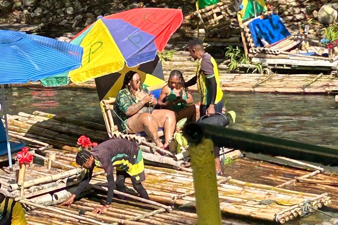 Jet-Ski with option Bamboo Rafting + Feet Massage with limestone - Stop 2: Lethe River bamboo rafting for slow scenery and a local guide