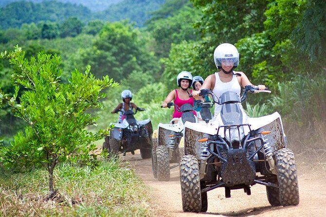 Lethe Bamboo Rafting, ATV, Horseback Riding Tour in Montego Bay - Stop 2: Chukka Caribbean Adventures ATV riding with safety briefing