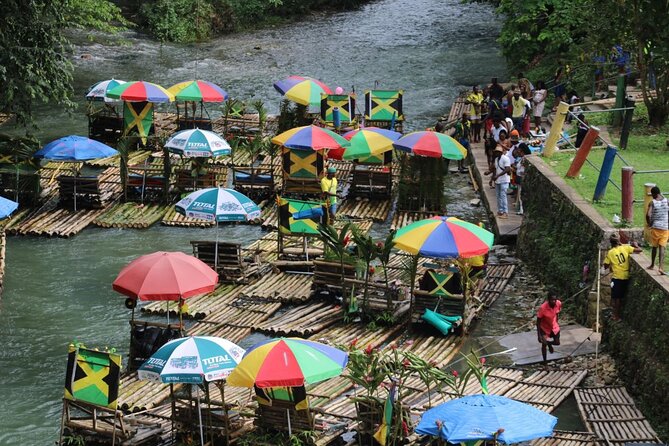 Lethe Bamboo River Rafting and Limestone Foot Massage Experience - The short photo stop at Usain Bolt’s Tracks and Records