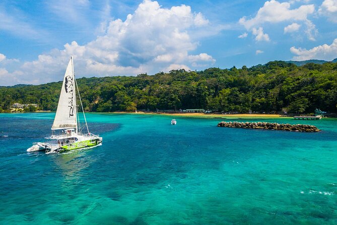 Lovers Rock Catamaran Cruise From Ocho Rios - Hotel pickup, mobile tickets, and keeping it stress-free
