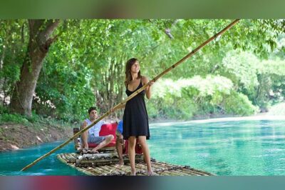 Martha Brae Bamboo Rafting Tranquil Peace Of Mind - Lethe bamboo rafting and that foot massage moment