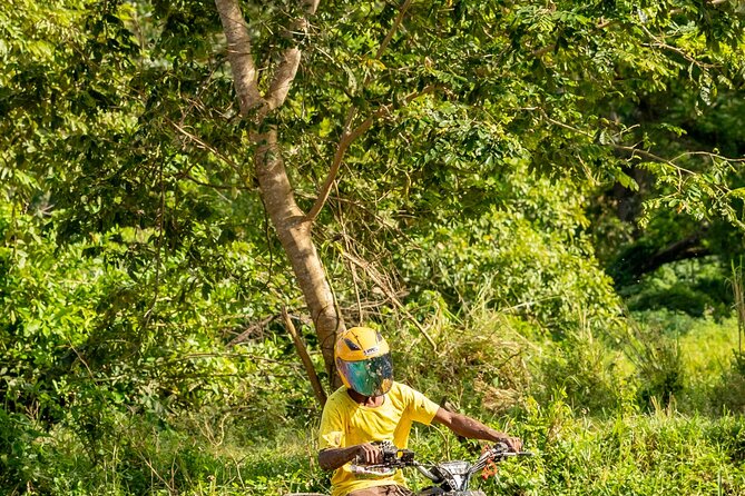 Missile Adventure Park Negril Jamaica ATV Tour Adventure - Inland scenery: mountains and sugar cane plantations on the route