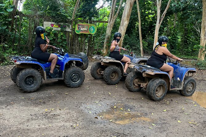 Montego Bay ATV Ride & Bamboo Rafting With Limestone Foot Massage - The ATV Ride: Rugged Terrain and a Bumpy Course