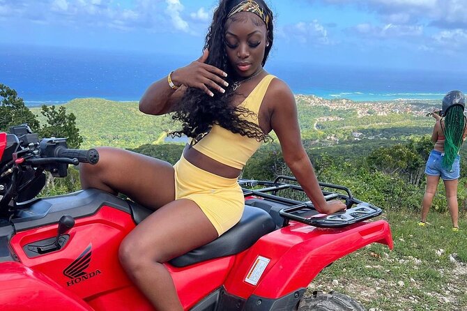 Montego Bay ATV tour with Shopping & Margarittaville options - ATV in the Mount Zion hills: the main event