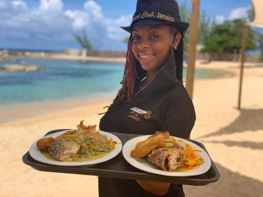 Montego Bay: Bamboo Beach Club VIP Access +Lunch & Cocktails - Reggae entertainment, line dancing, and cocktail demos