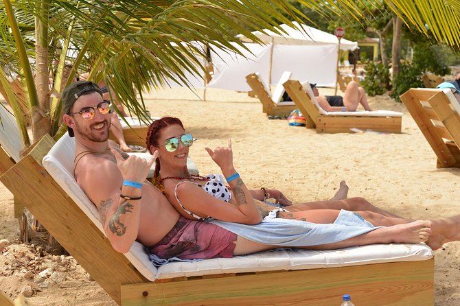 Montego Bay: Bamboo Beach Club VIP Access with Lunch & Cocktails - How long the day takes, and what happens after lunch