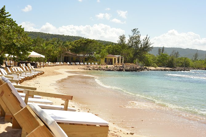 Montego Bay: Bamboo Beach Club VIP Access with Lunch & Cocktails - VIP beach access: lounge beds, reggae, and a safer swim