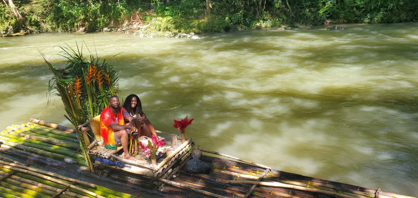 Montego Bay: Bamboo Raft Cruise on the Great River - Lethe before the raft: guided time, street food, and shopping