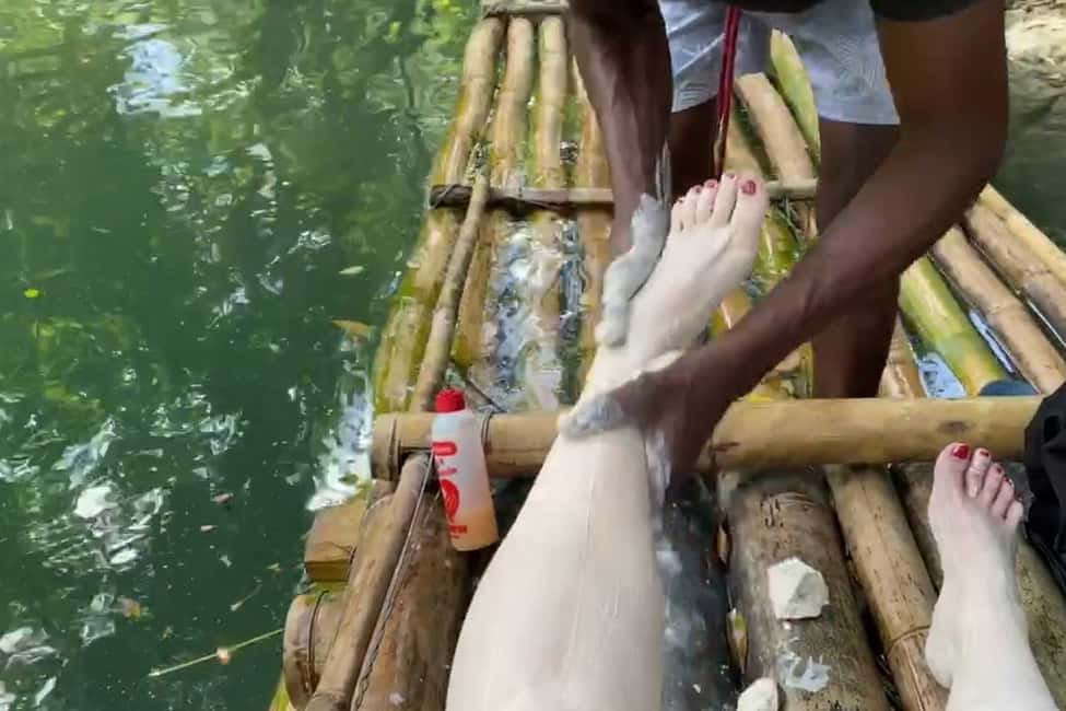 Montego Bay: Bamboo Raft Cruise on the Great River - The Great River cruise: bridges, dips, and raft-shop energy