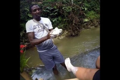Montego Bay: Bamboo River Rafting and Limestone Foot Massage - Rafting time and the “two-person per raft” detail you should plan around