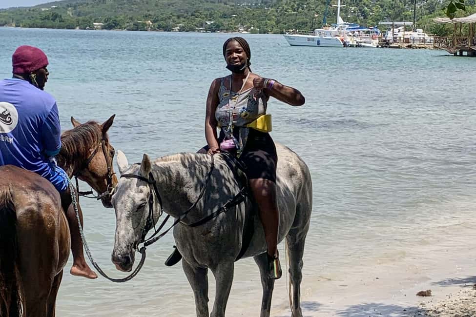 Montego Bay: Day Trip with Zipline, ATV, and Horseback Ride - Zipline over the countryside: great views, mixed payoff