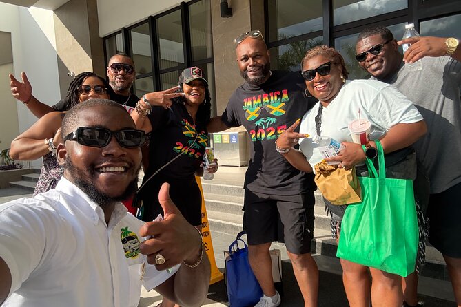 Montego Bay & Falmouth Hotels, Souvenir Shopping and sightseeing - Blue Diamond Shopping Mall and Rainbow store: souvenir shopping with guardrails