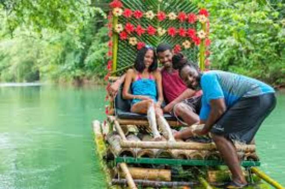 Montego Bay, Jamaica: Bamboo Rafting with Foot Massage - Bamboo Rafting in Montego Bay, With a Very Different Kind of “Luxury”