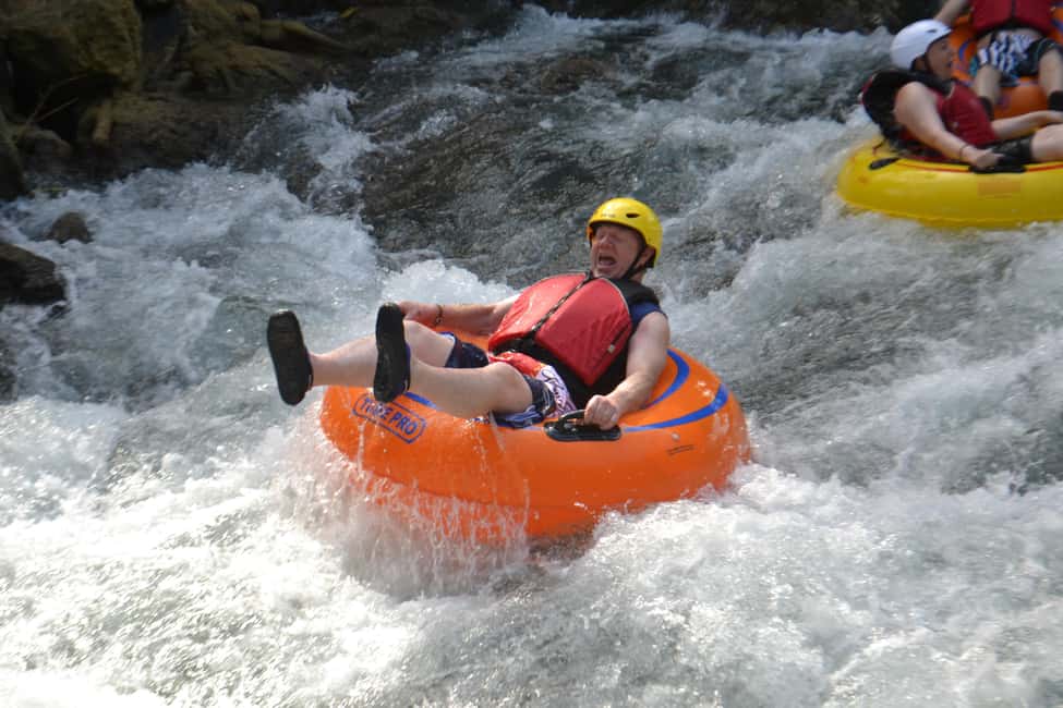 Montego Bay: Jungle River Tubing and Bamboo Beach Club Trip - Key highlights at a glance