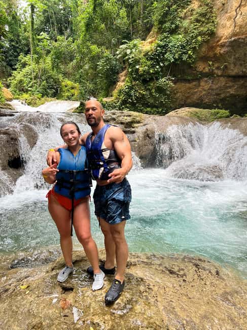Montego Bay: Private Dunn's River Falls and Blue Hole Tour - What to pack and how to pace yourself for two water attractions