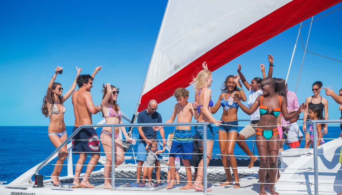Montego Bay: Reggae Family Catamaran Cruise with Snorkeling - A catamaran day that mixes snorkeling, reggae, and Margaritaville