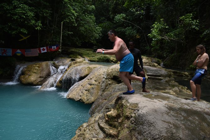 Montego Bay Shore Excursion: Blue Hole & Secret Falls Tour plus Shopping - Ocho Rios shopping street: souvenirs with a real local feel