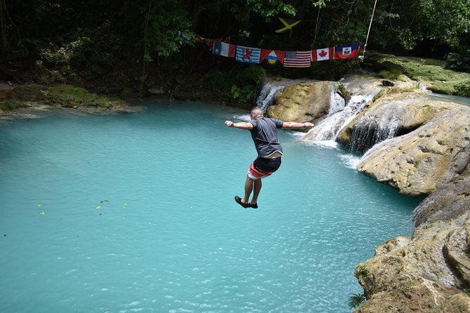 Montego Bay Shore Excursion: Blue Hole & Secret Falls Tour plus Shopping - Comfort and what to pack for wet, slippery fun