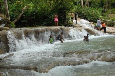 Montego Bay tour: Dunn's River Falls - Dunn’s River Climb: 180 Feet, Natural Steps, Real Water Fun