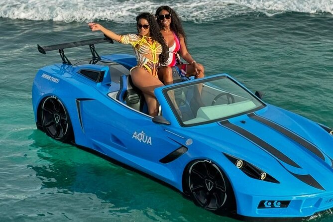 Montego Bay Water Car Adventure from Montego Bay Area - The Ocean Time: Riding a Jet Car Up to 60 mph
