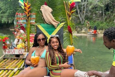 Montego Bay's Guided Bamboo Rafting Tour & Hip-strip Shopping - The Lethe rafting stop: safety-first captain energy and time to enjoy it
