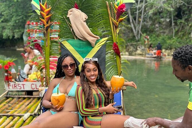 Montego Bay's Guided Bamboo Rafting Tour & Hip-strip Shopping - The Lethe rafting stop: safety-first captain energy and time to enjoy it