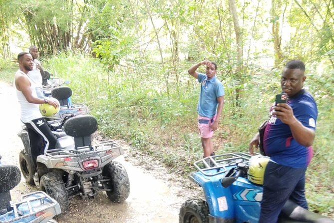 Montegobay ATV Riding - Pickup, bottled water, and music: the easy start that sets the mood