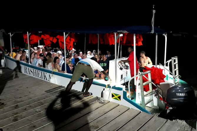 Mystic Lagoon Night-Time Cruise and Swim from Montego Bay & Trelawny - Falmouth stop: what the first boat ride sets up
