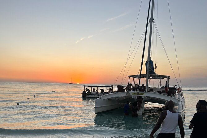 Negril Private Day Tour: ATV Ride, Party Catamaran & Ricks Cafe - Group setup and how it affects your day