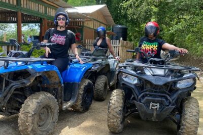 No driver’s license required Atv ride with transportation. - Getting There in Comfort: Hotel Pickup and Air-Conditioned Ride