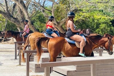 OCEAN HORSE-BACK RIDING & BAMBOO RAFTING + Limestone MASSAGE - Ocean horseback riding: the 1-hour “slow down” portion
