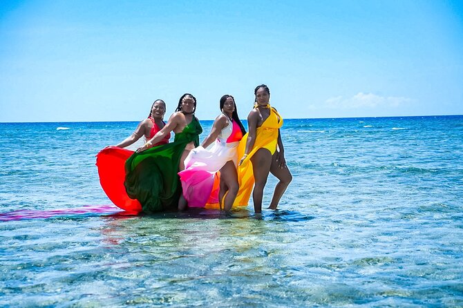 OceanShootJamaica Flying Dress, Montego Bay - Price and Value: $252 for a Full Photo Experience